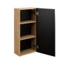 Comad Ocean Black OCEANBLACK83351D szafka 35x19x75 cm czarna-dab zdj.4