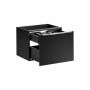 Comad Santa Fe Black SANTAFEBLACK8260B2S szafka 60x46x45.6 cm podumywalkowa wisząca czarna zdj.5