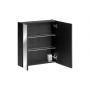 Comad Santa Fe Black lustro 60x65 cm kwadratowe czarny SANTA FE BLACK 84-60-A-2D zdj.3