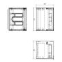 Zestaw Comad SANTAFEOAK89060A, SANTAFETAUPE8260B2S, UM6252SMILE40DP zdj.7
