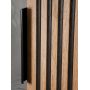 Comad Xilo szafka 35x25x140 cm boczna wisząca czarna-szara-dąb XILO BLACK WOTAN 80-01-D-1D zdj.5