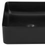 Comad Slim UM6276SLIM40BLACKDP umywalka 37x37 cm kwadratowa nablatowa czarna zdj.5