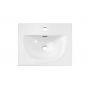 Comad SKY 3 SKY350CMDPE8099350 umywalka 50x40 cm prostokątna wpuszczana biała zdj.4
