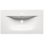 Comad Sky SKY808099 umywalka 80x46 cm prostokątna wpuszczana biała zdj.3