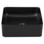 Comad Slim UM6276SLIM40BLACKDP umywalka 37x37 cm kwadratowa nablatowa czarna zdj.4