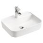 Comad Magic 2 UM6289MAGIC50DP umywalka 50x40 cm prostokątna nablatowa biała zdj.1