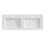Comad Spirit UM8070SPIRIT120D umywalka 121x46 cm prostokątna meblowa-podwójna biała zdj.2