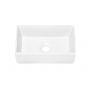 Comad Gaja UNGAJA35SW78570A35 umywalka 35x22 cm prostokątna nablatowa biała zdj.2