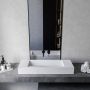 Cristalstone Linea Diago U900MCOLCW umywalka 90x30 cm prostokątna nablatowa-z blatem biała zdj.4