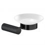 Cersanit Zen S951893 mydelniczka ścienna czarna zdj.1