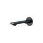 Cersanit Virgo S522096 wylewka do baterii wannowej czarna zdj.1