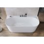Cersanit Virgo S522108 bateria wannowo-prysznicowa nawannowa czarna zdj.5