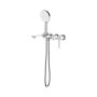 Cersanit Virgo S522119 bateria wannowo-prysznicowa podtynkowa chrom zdj.1