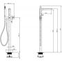 Cersanit Inverto S951286 bateria wannowa zdj.2