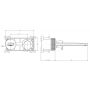 Cersanit Inverto S951302 bateria umywalkowa zdj.3