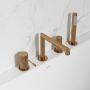 Cersanit Zen S951798 bateria wannowo-prysznicowa nawannowa miedź zdj.3