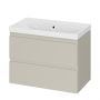Cersanit Moduo K116012 umywalka 80x38 cm prostokątna ścienna-meblowa biała zdj.4