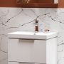 Cersanit City S584044 blat 130x45 cm biały zdj.7