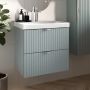 Cersanit Tirso S801546 umywalka z szafką 100 cm zieloną zdj.6