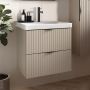 Cersanit Tirso S801548 umywalka z szafką 100 cm beżową zdj.6