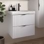 Cersanit Tirso S801545 umywalka z szafką 60 cm białą zdj.6