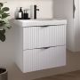 Cersanit Tirso S801547 umywalka z szafką 80 cm białą zdj.6