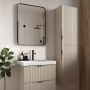 Cersanit Tirso S1015006 szafka 40x30x160 cm boczna wisząca cappucino-beżowa zdj.6