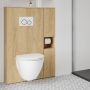 Cersanit Moduo S1026036 zabudowa stelaża 56x22.2x120 cm boczna stojąca dąb zdj.6