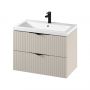 Cersanit Tirso S1015003 szafka 79.4x44.7x57.2 cm podumywalkowa wisząca cappucino-beżowa zdj.5