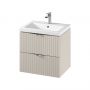 Cersanit Tirso S1015005 szafka 59.4x44.7x57.2 cm podumywalkowa wisząca cappucino-beżowa zdj.5