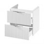 Cersanit Tirso S1015007 szafka 59.4x44.7x57.2 cm podumywalkowa wisząca biała zdj.5