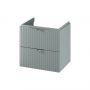 Cersanit Tirso S1015015 szafka 59.4x44.7x57.2 cm podumywalkowa wisząca niebieska-zielona zdj.3