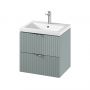 Cersanit Tirso S1015015 szafka 59.4x44.7x57.2 cm podumywalkowa wisząca niebieska-zielona zdj.5
