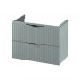 Cersanit Tirso S1017001 szafka 79.4x44.7x57.2 cm podumywalkowa wisząca niebieska-zielona zdj.1