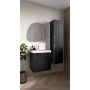 Cersanit Tirso S1017010 szafka 59.4x44.7x57.2 cm podumywalkowa wisząca czarna zdj.6