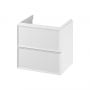 Cersanit Milagros S1021001 szafka 59.4x37.4x55.1 cm podumywalkowa wisząca biała zdj.1