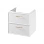 Cersanit Milagros S1021001 szafka 59.4x37.4x55.1 cm podumywalkowa wisząca biała zdj.4
