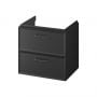 Cersanit Milagros S1021002 szafka 59.4x37.4x55.1 cm podumywalkowa wisząca czarna zdj.5