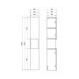 Zestaw Cersanit S1026036, S1026045, S1026046, S1026047, S1026048, S1026049, S1026050, S1026051 zdj.21