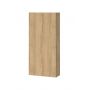 Cersanit Moduo S1026048 zabudowa stelaża 56x22.2x120 cm boczna stojąca dąb zdj.1