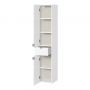 Cersanit Ovida S1058004 szafka 30x30x150 cm boczna wisząca biała zdj.3