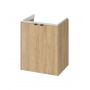 Cersanit Ovida S1058010 szafka 59.4x45x70 cm podumywalkowa wisząca dąb zdj.1