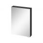 Cersanit Larga S164034 szafka 59.4x14.3x80 cm z lustrem antracyt zdj.1
