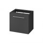 Cersanit Larga S164045 szafka 60x44.4x55.1 cm boczna wisząca antracyt zdj.4