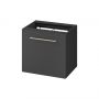 Cersanit Larga S164045 szafka 60x44.4x55.1 cm boczna wisząca antracyt zdj.5