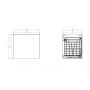 Cersanit Larga S164045 szafka 60x44.4x55.1 cm boczna wisząca antracyt zdj.2