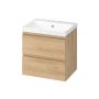 Cersanit Moduo S4013021 umywalka z szafką 60 cm dąb zdj.1