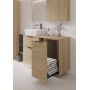 Cersanit City S584119 szafka 59.4x44.7x72 cm podumywalkowa wisząca dąb zdj.5