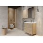 Cersanit City S584119 szafka 59.4x44.7x72 cm podumywalkowa wisząca dąb zdj.6