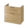 Cersanit City S584120 szafka 79.4x44.7x72 cm podumywalkowa wisząca dąb zdj.2